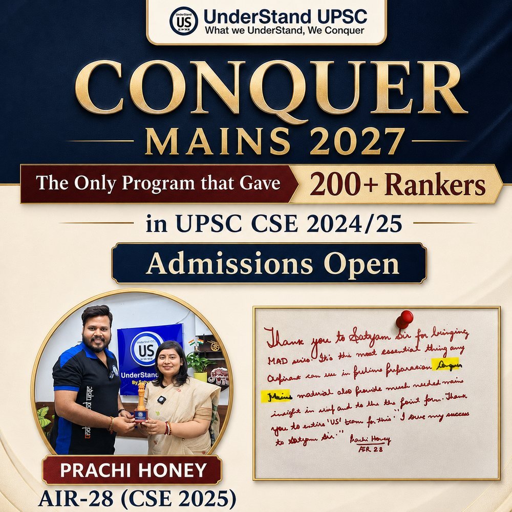 Prachi Honey - AIR 28, CSE 2025 testimonial for Conquer Mains