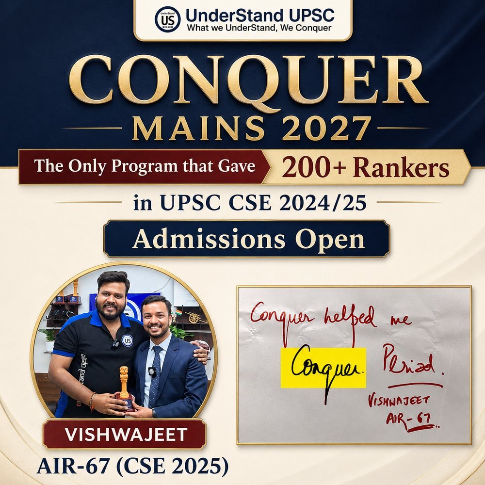 Vishwajeet - AIR 67, CSE 2025 testimonial for Conquer Mains