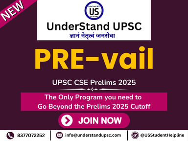 PRE-vail 2025: The Ultimate UPSC CSE Prelims Course to Ace Your Exam